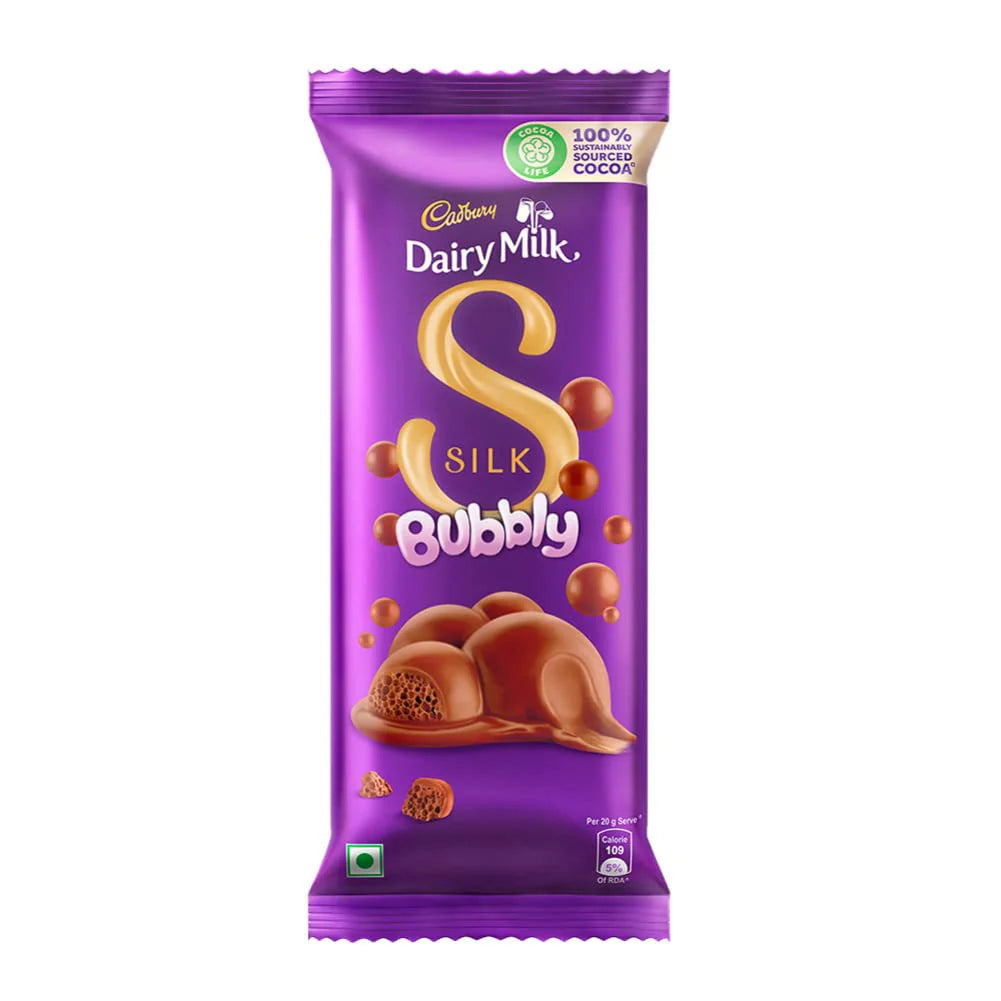 Dairy Milk Silk Bubbly 50g