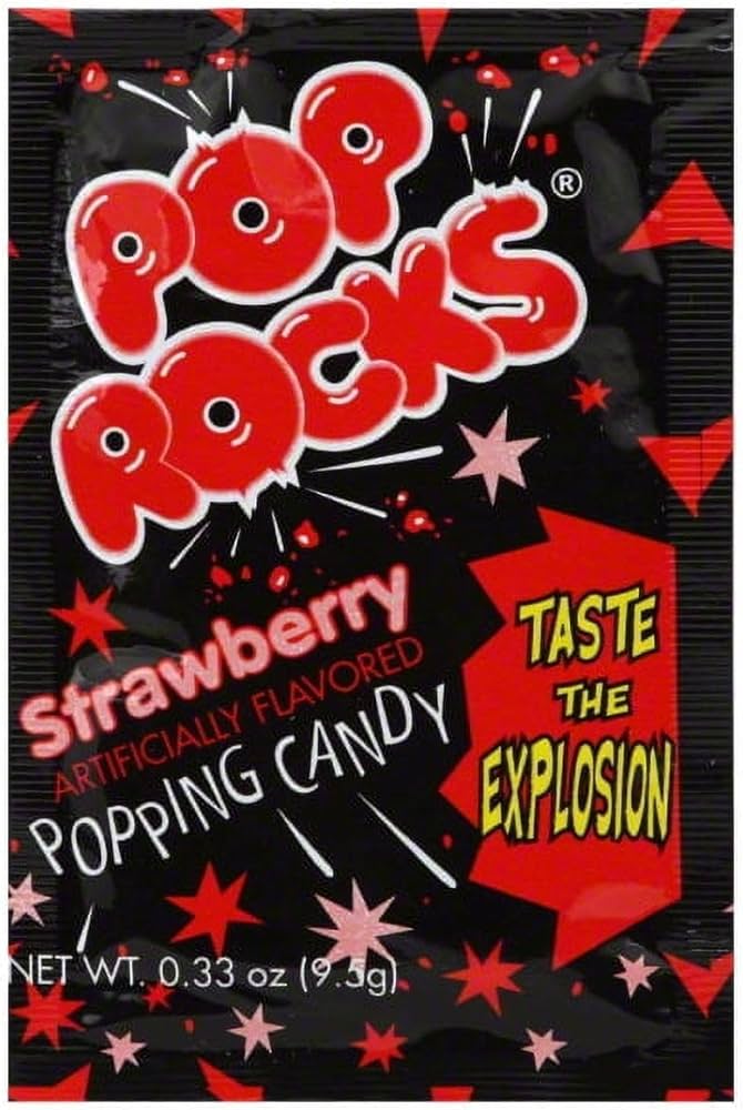 Pop Rocks Erdbeergeschmack