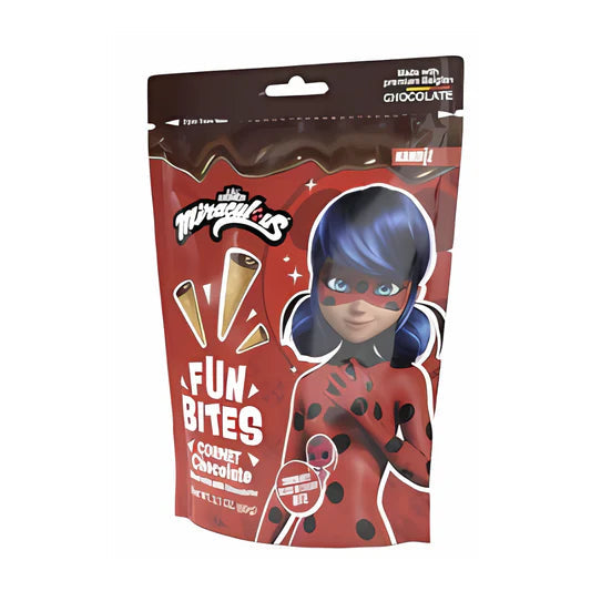 Miraculous Fun Bites Choco Cone 60g
